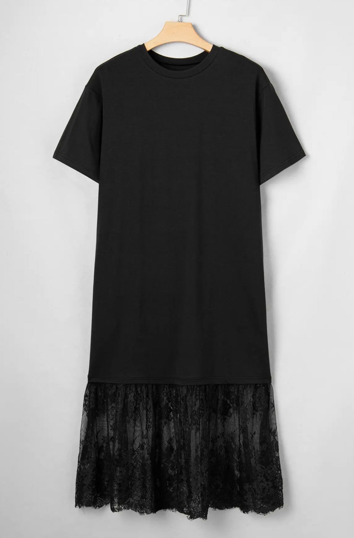 Lalaloo plus size black lace dress