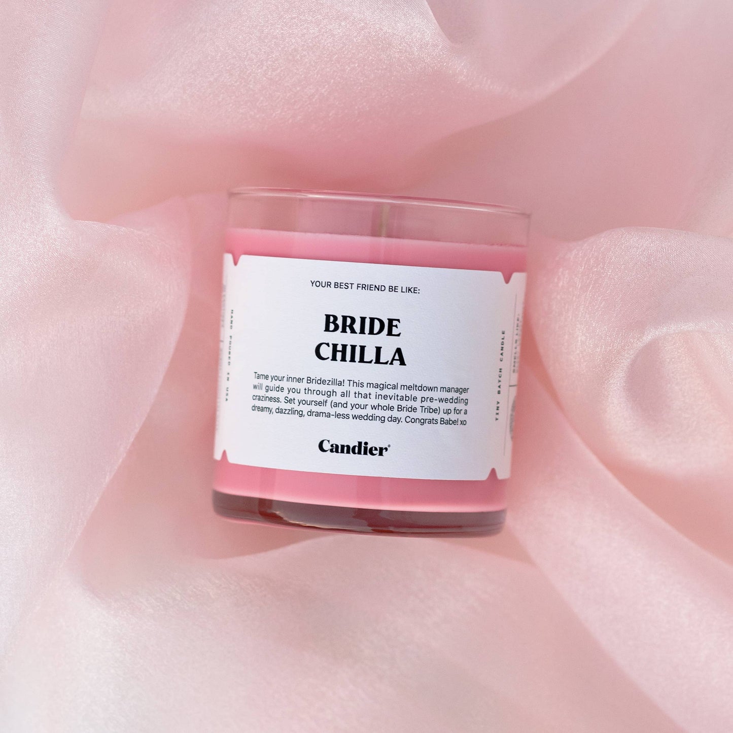 Bride Chilla Pure Soy Wax Hand Poured Oil Jar/Filled Candle
