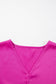 Silky V Neck Dolman Blouse