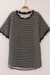 Scallop Trim Stripe Top