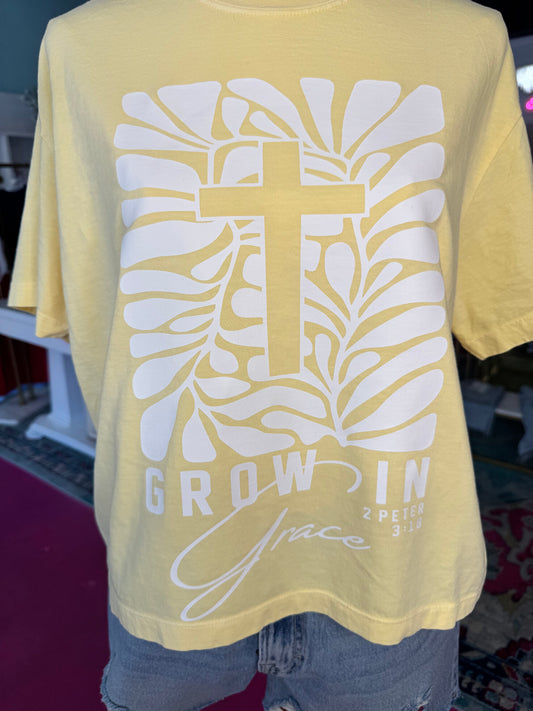 Grow in Grace Crop Top