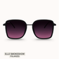 Elle - Women's Polarized Oversized Sunglasses