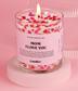 Mom, Love you Hand-Poured Soy Jar Filled Candle Home Decor