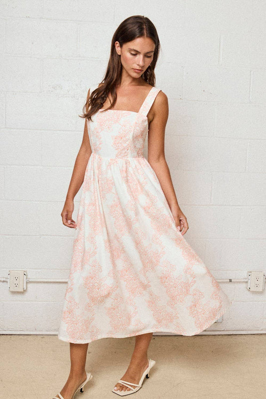 PD17933 - Chloe Sleeveless Midi Dress