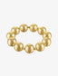 Gold Maren Bold Bead Stretch Bracelet