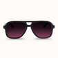 Cruz - Unisex Aviator Sunglasses – Polarized Hair-Friendly
