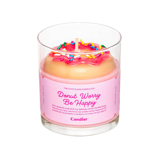 Donut Worry Novelty Candle Home Decor Gift