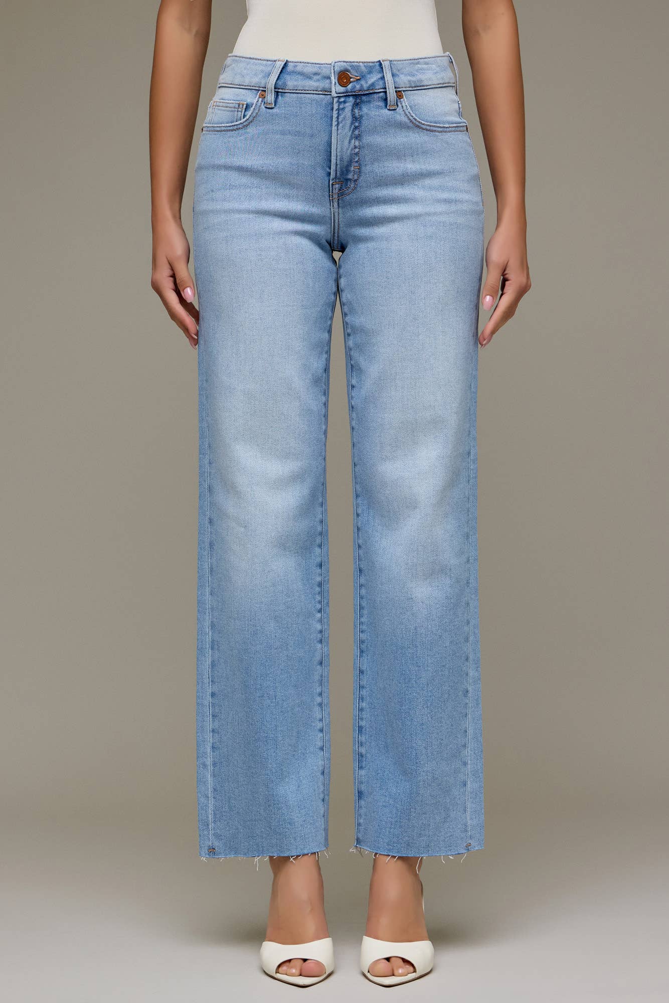 Hidden Ella Mid-rise Classic Straight