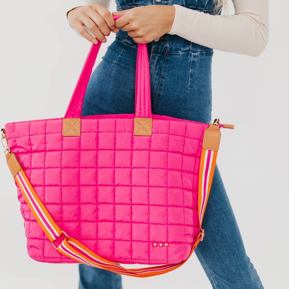 Day Dreamer Quilted Tote Bag Wholesale