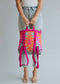 Orange, Pink & Slate Aztec Backpack