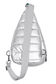 Silver Metallic Sling Bag Wholesale