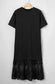 Lalaloo plus size black lace dress