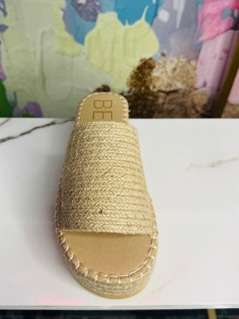 Del Mar Natural Platform Sandal