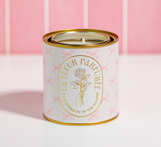 La Fleur Coquette Bow Soy Candle