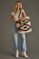 Cream, Black & Tan Western Tote