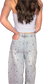 Klesis Studded Barrel Jeans