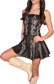 Western Embroidered Tube Top and Skort