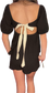 Linen Short Set - Black