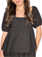 Linen Short Set - Black