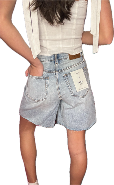 Hidden Marlin high rise bermuda short