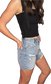 Sofie High Rise Mom Shorts