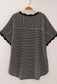 Scallop Trim Stripe Top
