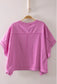 Dolman Sleeve Textured Knit Casual Top