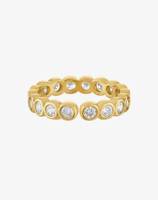 Cecelia Bezel Circle Ring