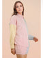 Strip Color Block Short Set