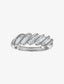 Jessie Baguette Ring Silver