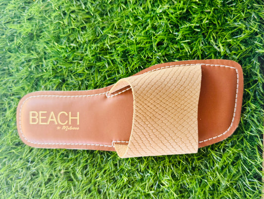 Bali taupe snake sandals