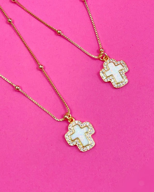 Meg Cross Necklace