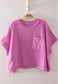 Dolman Sleeve Textured Knit Casual Top