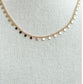 Gold Filled Coin Chain Choker