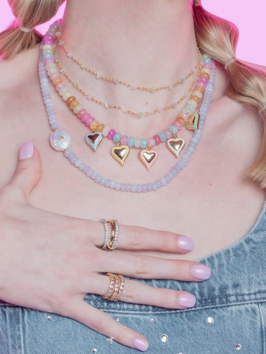 Kat Multi Pastel Necklace