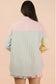 Strip Color Block Short Set