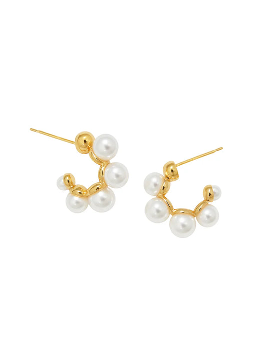 Kona Pearl Hoops