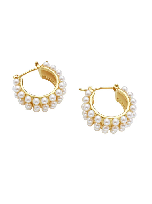 Hailey Pearl Hoops