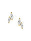 Viola Marquise Stud Earring