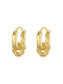 Rondelle Huggie Earrings