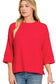 Double Knit 3/4 Sleeve Top