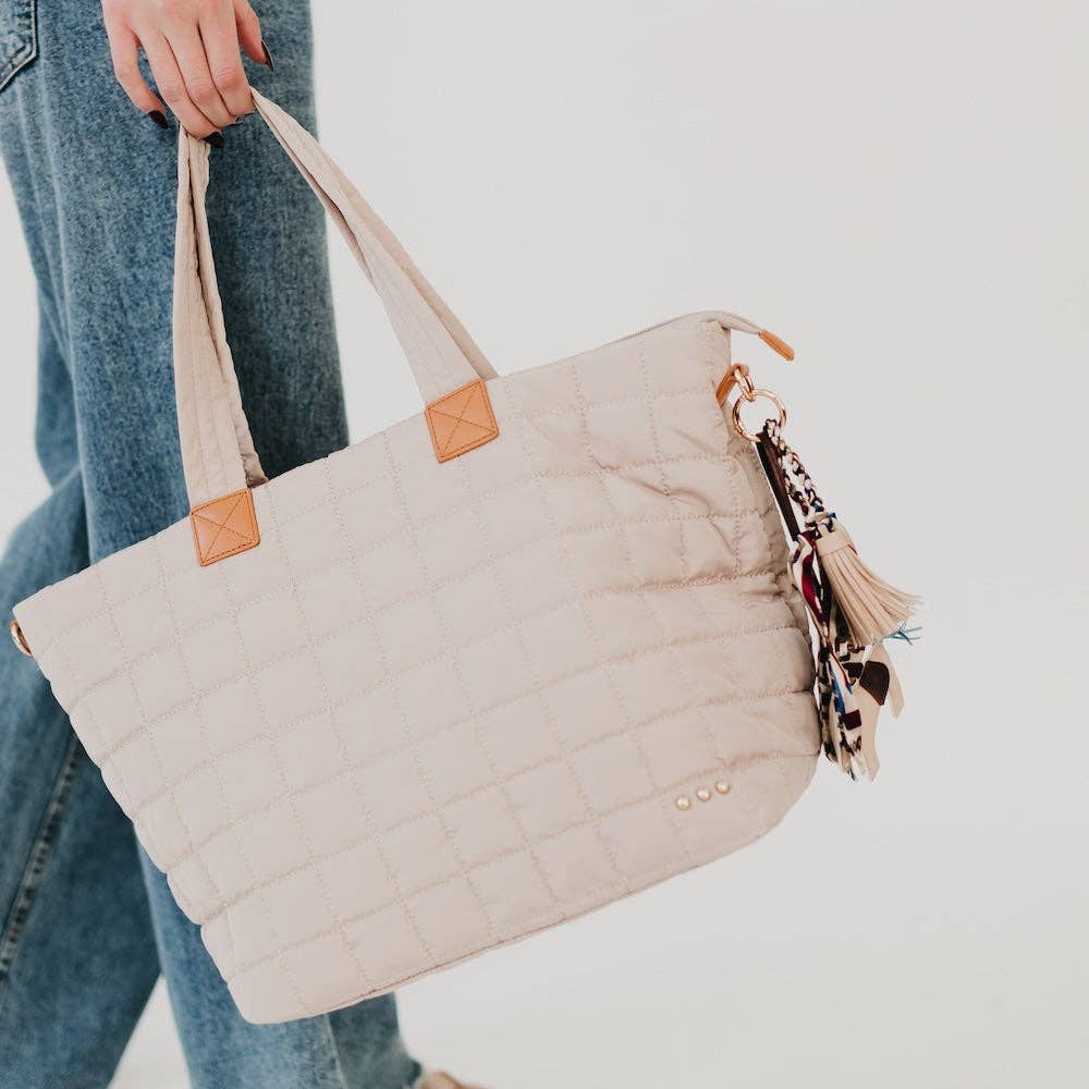 Day Dreamer Quilted Tote Bag Wholesale