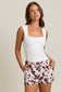 SQUARE NECK SLEEVELESS BODYSUIT