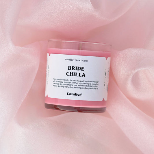 Bride Chilla Pure Soy Wax Hand Poured Oil Jar/Filled Candle