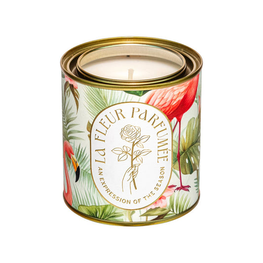 La Fleur South Beach Tin Candle
