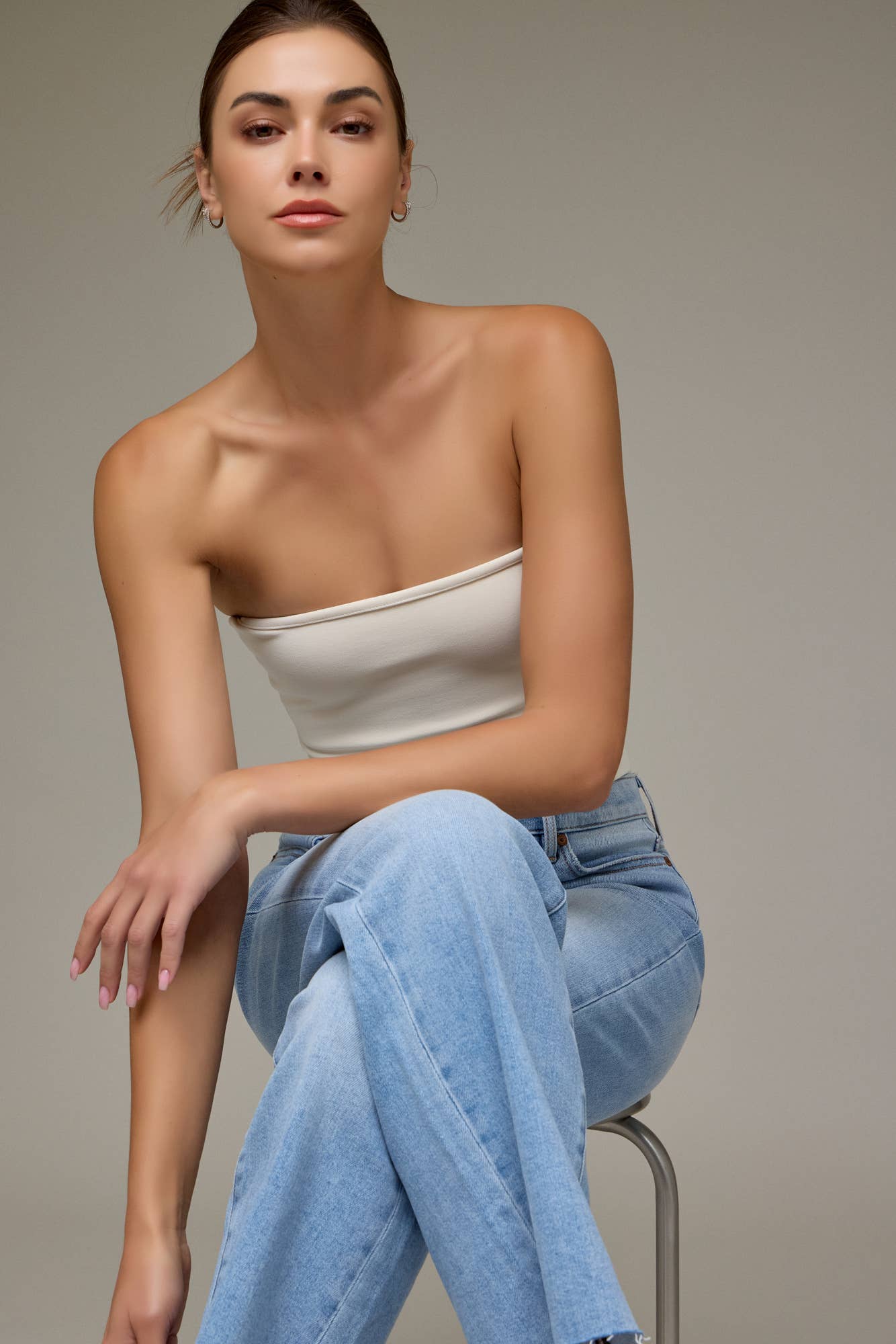 Hidden Ella Mid-rise Classic Straight