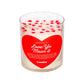 Love You Mean It Scented Jar Filled Candle Home Decor Gift