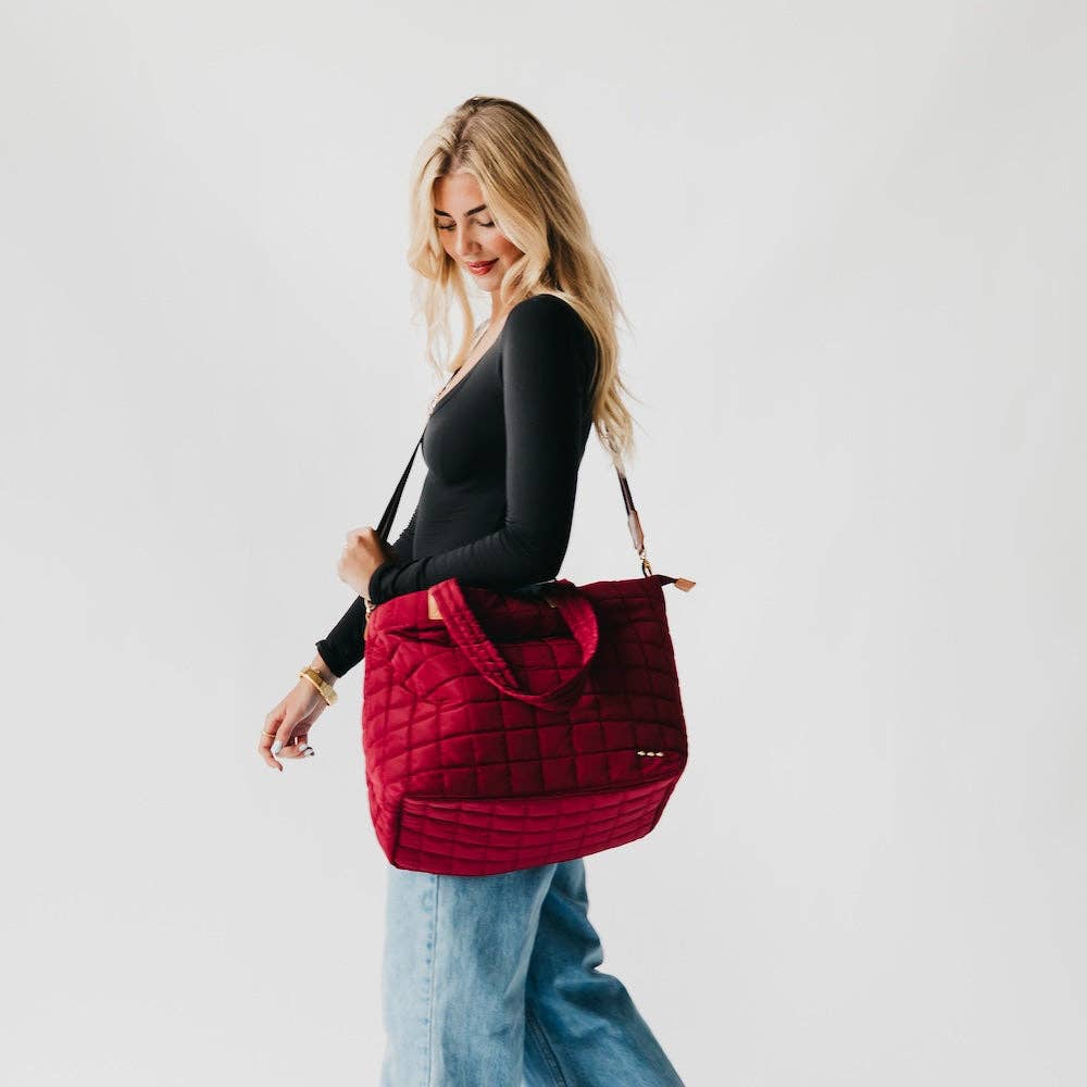 Day Dreamer Quilted Tote Bag Wholesale