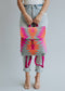 Orange, Pink & Slate Aztec Backpack