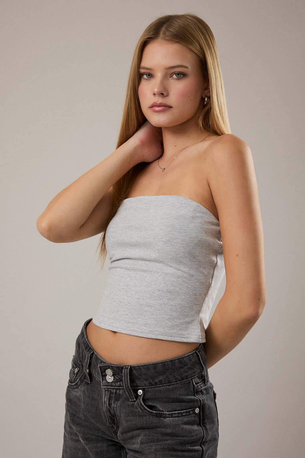 STRIPED TUBE TOP